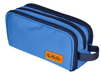 herlitz Doppel-Schlamper-Etui Neon Uni blue
