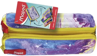 Maped Trousse double XXL FANCY "ROSA MARMOR