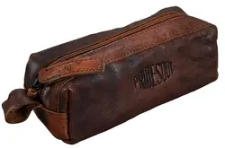 PRIDE&SOUL Trousse, cuir, marron