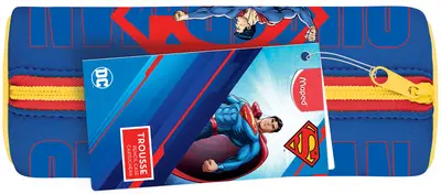 Maped Trousse ronde SUPERMAN, en néoprène