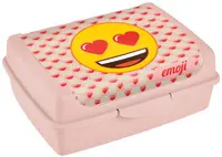 keeeper Boîte à goûter "carla midi emoji hearts", rose