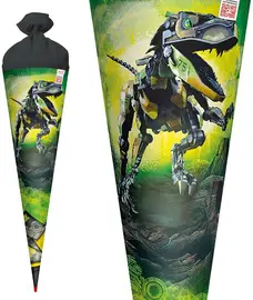 ROTH Schultüte "Robo-Rex", rund, 700 mm