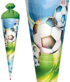 ROTH Schultüte "Fußball", rund, 700 mm