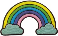 ROTH Bügelbild für DIY-Stoffschultüte, Regenbogen
