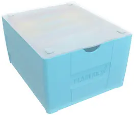 Oxford Boîte à fiches "Flashbox", non équipé, bleu pastel