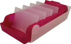 helit Boîte à fiches éducatives "the beebox" A7, framboise