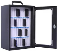 pavo Armoire pour smartphones, pour 36 smartphones, gris