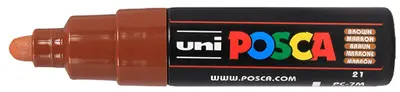POSCA Marqueur à pigment PC-7M, marron