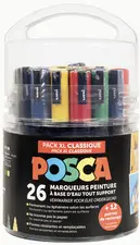 POSCA Marqueur à pigment "Pack Educréatif Classique", set