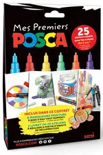 POSCA Marqueur à pigment "Mes Premiers POSCA", set de 6