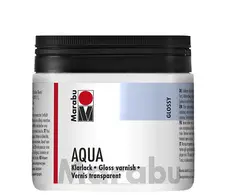 Marabu Vernis transparent Aqua, très brillant, 500 ml