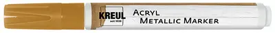 KREUL Marqueur "Acryl Metallic" médium, pointe ogive, or
