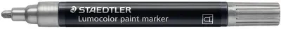 STAEDTLER Marqueur acrylique paint marker Lumocolor, argent