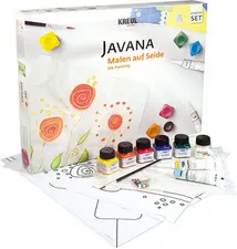 KREUL Set de peinture pour soie JAVANA