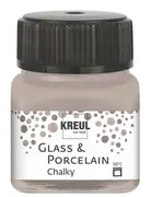 KREUL Peinture pour verre et porcelaine Chalky, Cozy Red