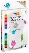 KREUL Marqueur pour porcelaine medium "Junior", set de 12