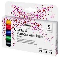 KREUL Marqueur pour porcelaine "Glass & Porcelain Pen