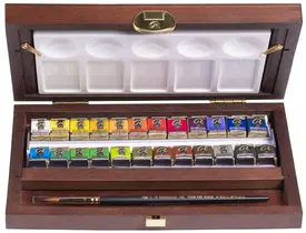 ROYAL TALENS REMBRANDT Kit aquarelle, godets