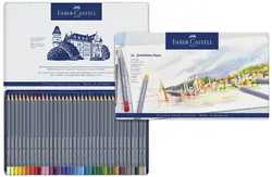 FABER-CASTELL Crayons de couleur aquarellables GOLDFABER