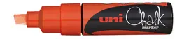 uni-ball Marqueur craie Chalk marker PWE8K, rouge