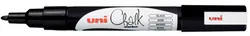 uni-ball Marqueur craie Chalk marker PWE3MS, noir