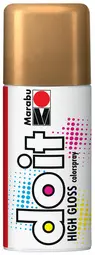 Marabu Peinture aérosol it HIGH GLOSS, argent brillant