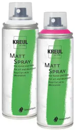 KREUL Peinture aéorosol MATT SPRAY, jaune, 200 ml