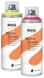 KREUL Peinture aéorosol NEON SPRAY, jaune fluo, 200 ml