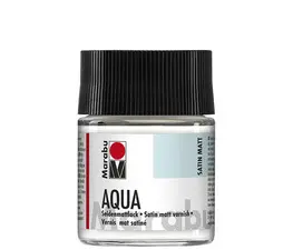 Marabu Vernis mat-satiné Aqua, mat-satiné, 50 ml, flacon