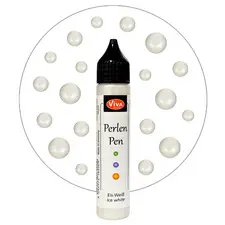 ViVA DECOR Stylo à perles, 28 ml, rouge