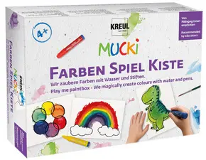 KREUL Feutre aquarelle "MUCKI", set mallette de jeu peinture