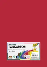 folia Carton de couleur A2, 180 g/m2, assorti en 12 couleurs