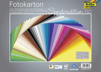 folia Carton de bricolage, (L)250 x (H)350 mm