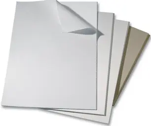 folia Carton gris, (L)400 x (H)500 mm, épaisseur: 2,5 mm