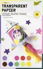 folia Chemise papier transparent, 185 x 297 mm, 10 feuilles