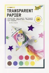 folia Papier transparent, 200 x 300 mm, 10 feuilles