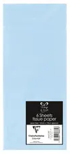 Clairefontaine Papier de soie, (l)500 x (H)700 mm,bleu clair
