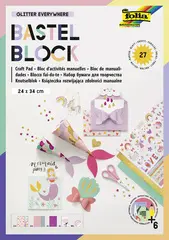 folia Bloc d'activités manuelles "Glitter Everywhere