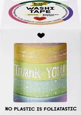 folia Ruban adhésif décoratif Washi-Tape "HOTFOIL RAINBOW