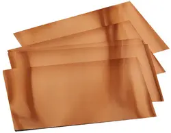 folia Métal à repousser, 185 x 290 mm, 30 feuilles, cuivre