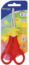 WESTCOTT Ciseaux de bricolage pour enfants, rouge