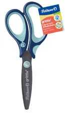 Pelikan Ciseaux scolaires griffix, rond, bleu,pour droitiers