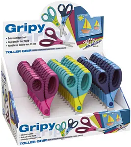 WEDO Ciseaux de bricolage Gripy, rond, longueur: 130 mm