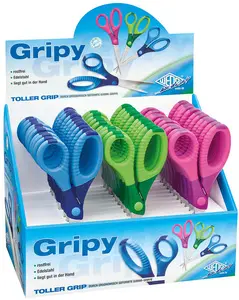 WEDO Ciseaux de bricolage Gripy, pointu, longueur: 130 mm