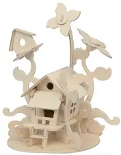 Marabu KiDS Puzzle 3D "Maison des fées", 43 pièces