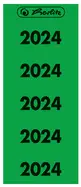 herlitz Etiquette imprimée pour classeur année 2024, vert