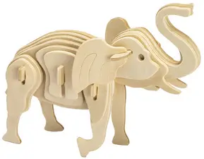 Marabu KiDS Puzzle 3D "Eléphant", 27 pièces