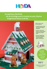 HEYDA Set de bricolage pour maison en pain d'épices