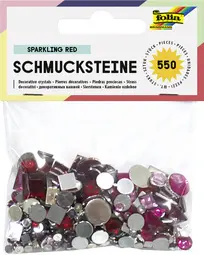 folia Pierres décoratives "Sparkling Red", acrylique