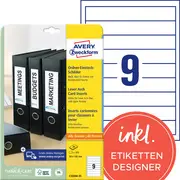 AVERY Zweckform Etiquette à insérer pour dos de classeur